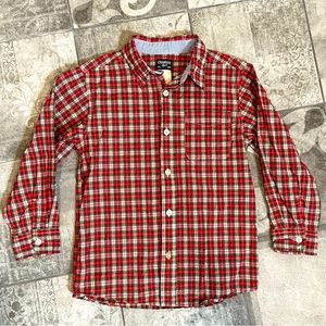 OshKosh B’gosh plaid button up shirt - 6